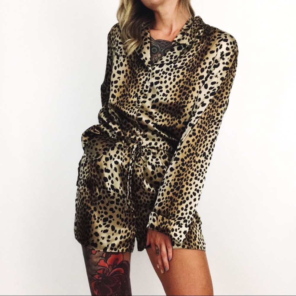 Victoria’s Secret Leopard Lounge Set | Size S